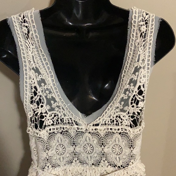 NWT Pinkyotto Crochet and Netting Dress - Picture 7 of 13
